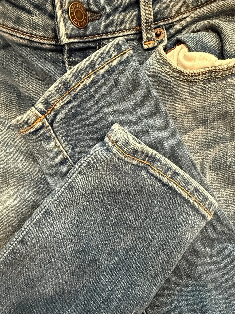 Gap Girl's Denim Sculpt Super Skinny / Legging Jeans Size 10